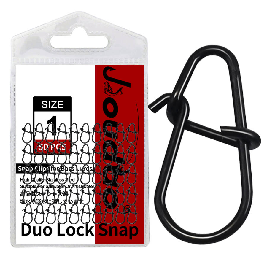Fishing Equipment Carp - 50 Stück Crankbait Snaps Edelstahl Duo