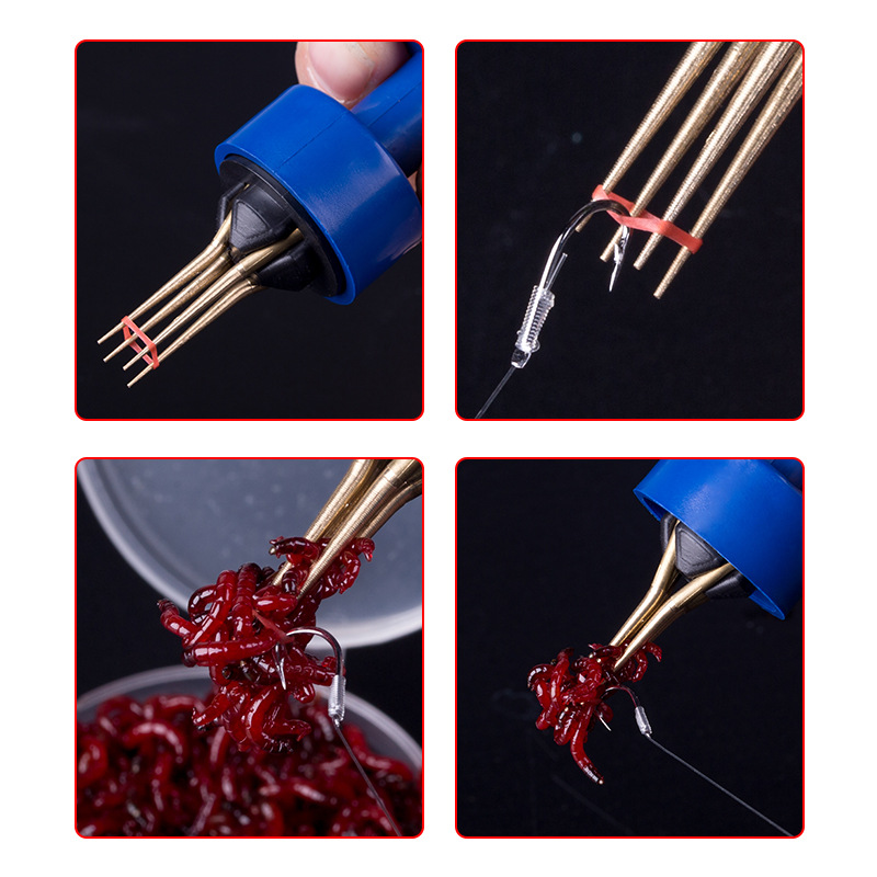 Roter Wurmklemmen-Clip zum Auf – Ice Fishing Tip Up Bewertung und Preis